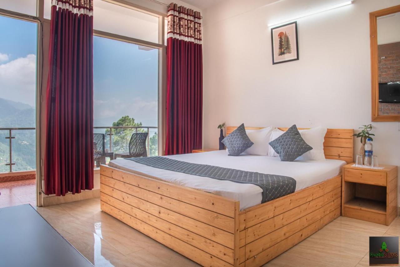 The Western Heights I Serviced Apartments I Pvt Balcony I Lift I Peacefull Area I Family Accomodation I Kasauli I By Exotic Stays Kültér fotó