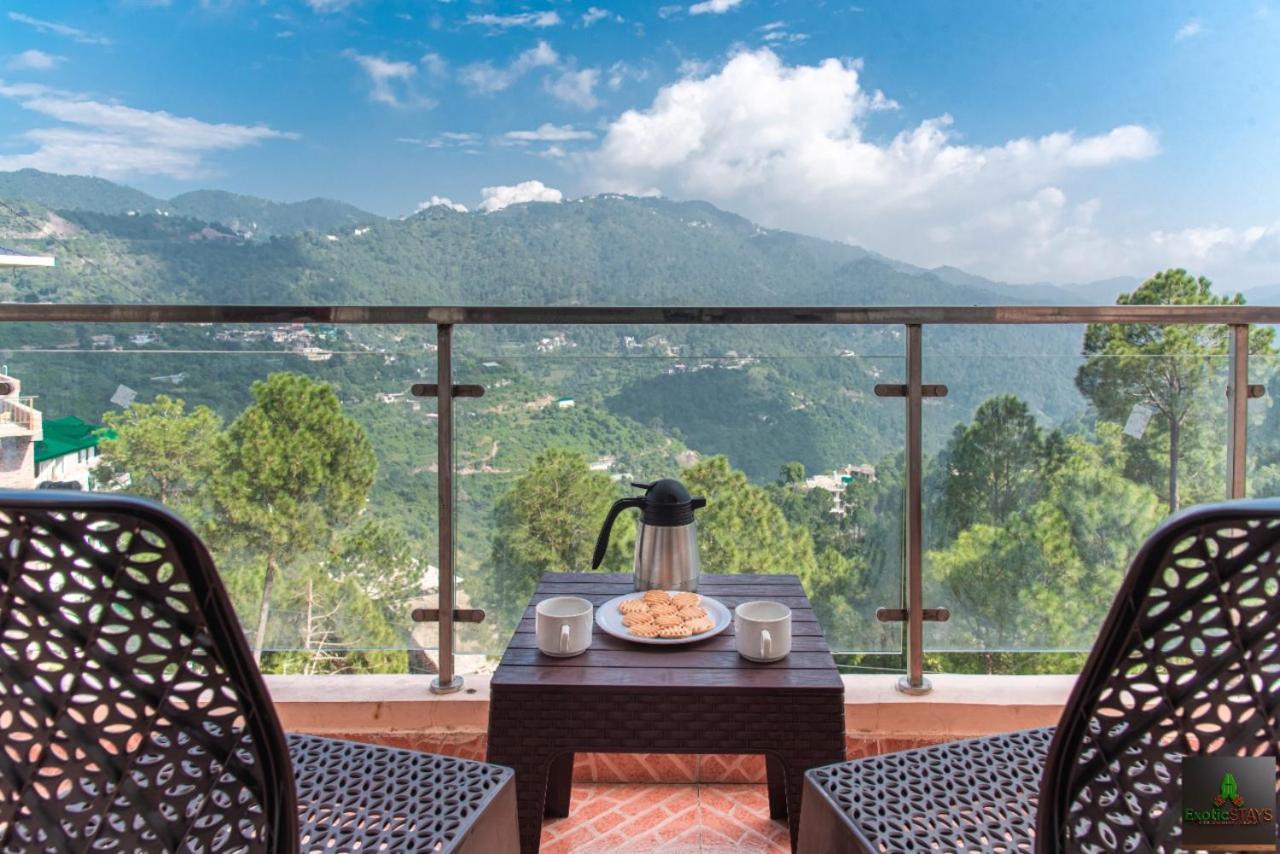 The Western Heights I Serviced Apartments I Pvt Balcony I Lift I Peacefull Area I Family Accomodation I Kasauli I By Exotic Stays Kültér fotó